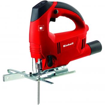 Sierra de calar electrónica Einhell TC-JS 80E, 600W con corte en bisel a 45° y control de velocidad