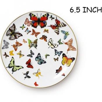 Ceramic Cake and Dinner Bowl