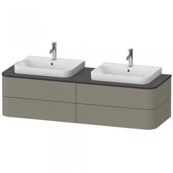 Duravit Happy D.2 Plus – Mueble Pared con 4 Cajones (Piedra) 1600x550 mm