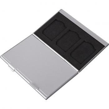 Aluminum Memory Card Storage Case for Micro SD TF MMC