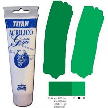 Tinta Goya Titan 125ml Verde Acrílico