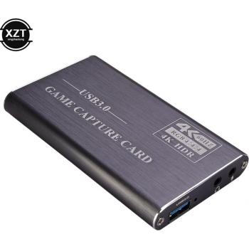 Tarjeta de Captura 4K USB 3.0 + Salida HDMI – Grabador FHD Live