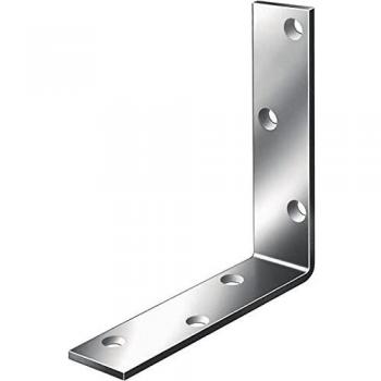 Vormann Trave Angolare L200x200 mm, 40 mm, 5 mm zincato blu – 10 unità