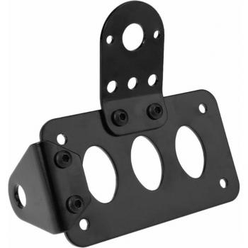 Accesorio Lateral Motocicleta: Soporte Retro y Luz
