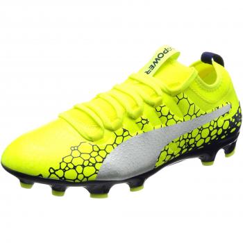 Puma Evopower Vigor 3 Graphic AG, Chaussures de Football Homme, Jaune
