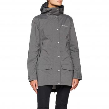 Columbia Femme Veste de Pluie Imperméable Rainy Creek Trench Noir
