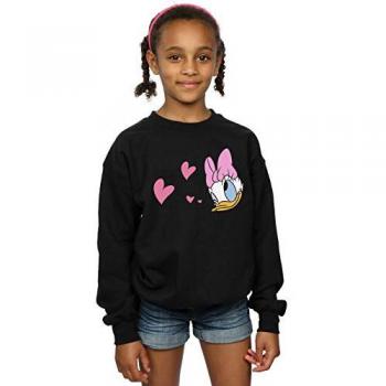 Sweatshirt Fille Disney avec Daisy Duck Kisses