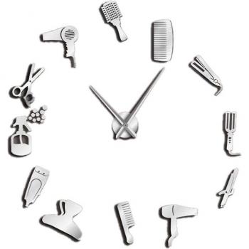 Reloj de Pared con Herramientas Decorativas
