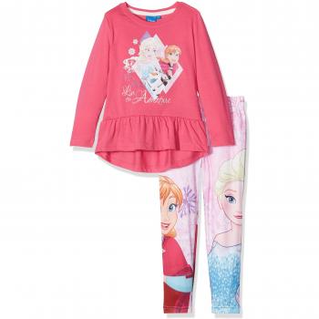 Disney Frozen Girls' Frozen Wonder Adventures Clothing Set, Pink
