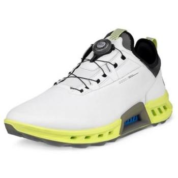 Ecco Biom C4 Boa Golfschuhe, Herren und Damen, weiß, ohne Spikes