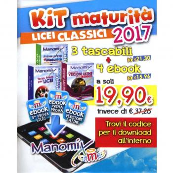 Manomix: Nuovissime versioni latine per il triennio e la maturità-Terza prova per i Licei-Prima prova di maturità. Con 3 Contenuto digitale (fornito elettronicamente)