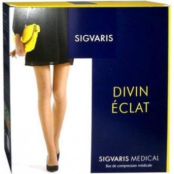 Sigvaris C2 Divin Éclat Calcetín de Compresión Negro