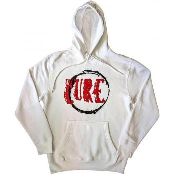 Sweat unisexe The Cure avec logo circulaire XL blanc