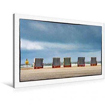 Calvendo Amrum Panorama 90x60 cm – hochwertige Textile-Leinwand