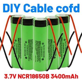 Batterie Lithium 18650 NCR18650B 3.7V 3400mAh