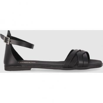 Sandalias Planas Chika10 de Piel para Mujer ST MARQUESA Modelo 5318 en Negro