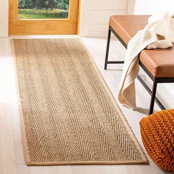 Bridgehampton Seagrass Runner Rug 2.5x8 Ft