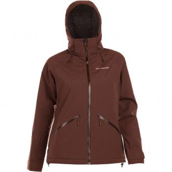 Chaqueta de mujer Trangoworld Bodo Térmica XL Marrón/Negro