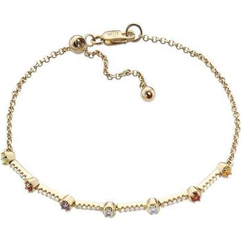 Pulsera Duran Exquse “Melodía en Plata con Acabado Dorado”