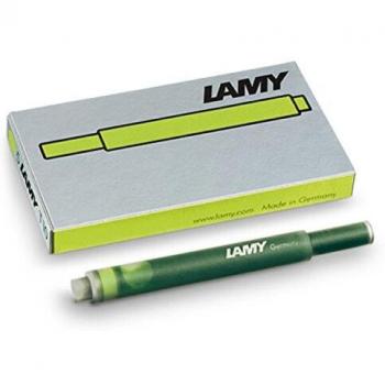 Speciale Lamy Neon Lime 2015 T10, Quattro Cartucce – 20 unità di inchiostro
