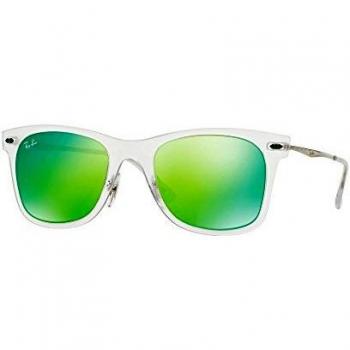 Ray-Ban 0RB4210 646/3R 50 Matte Transparent Sunglasses