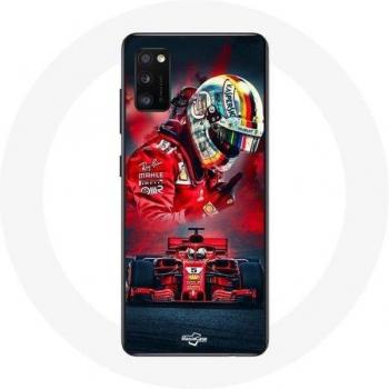 Samsung Galaxy A41 Red Case Formula 1 Sebastian Vettel