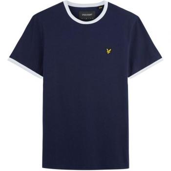 Lyle & Scott Navy/White Ringer T-Shirt