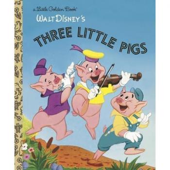 RH Disney The Three Little Pigs (Disney Classic) (Little Golden Book)