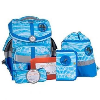 School Mood Rucksackkomplett mit Timeless Air Design – 7‑Pakete