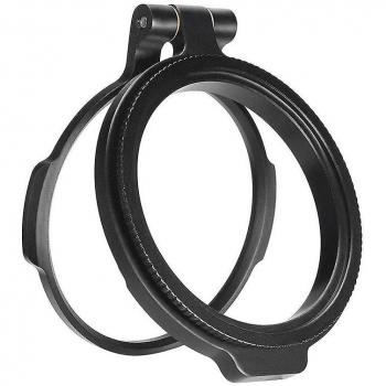 Porte-filtres ND 67 mm avec levier de décrochage immédiat – noir