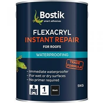 Reparación de Techo Plano Bostik Flexacryl Instant Black