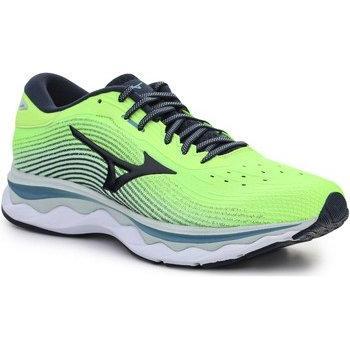 Blue Mizuno Wave Sky Elite Runner