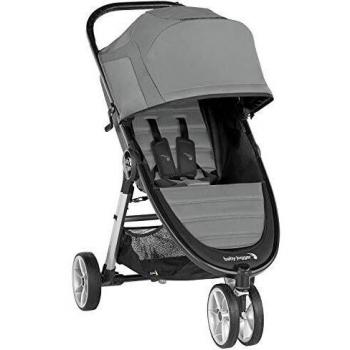 Baby Jogger City Mini 2 Pushchair | Lightweight & Compact 3-Wheel Stroller | Slate (Grey)