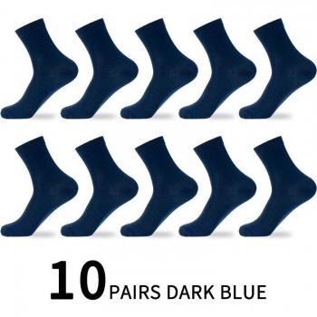 Calcetines Hombre Negro 10 Pairs Eco‑Transpirable
