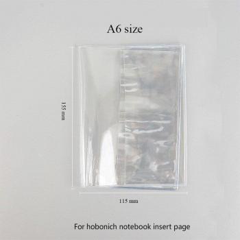 Boîtier de protection cahier PVC transparent A6, A5