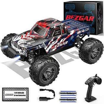 BEZGAR 4WD RC Monster Vehicle Car, Hobbyist Grade
