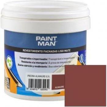 Revestimento Liso Almagre Paintman 0,5 L – Tratamento de Fachada