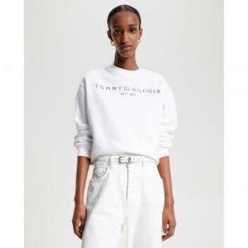 Sweatshirt à manches longues avec logo Tommy Hilfiger