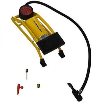 Dunlop 23.7 cm Foot Pump with Pressure Gauge