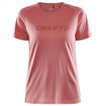 Craft Maglietta A Maniche Corte Core Essence Logo Rosa Donna