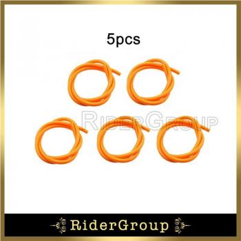Orange 100mm Fuel Tube Inner Diameter 5mm for Pit Bike Motocross