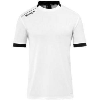 Top da donna Kempa Player bianco e nero
