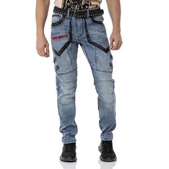 CIPO & BAXX Herrenjeans mit Applikationen
