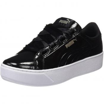 Puma Vikky Platform Ribbon P, Calzado Deportivo Mujer, Negro Black, 42 EU
