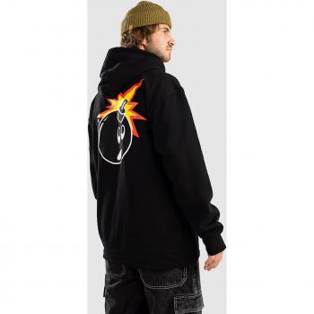 Adam Bomb Hoodie in Schwarz