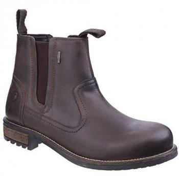 Cotswold Worcester Botas de Cuero Marrón Hombre
