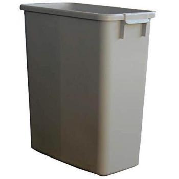 Collecteur de déchets GRAF 60 L gris (H590×B285×D555 mm)