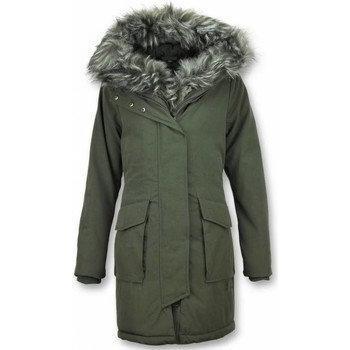 Gentile Bellini Damenparka mit Fellkragen