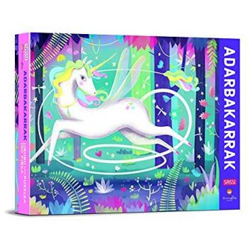 Unicorn. 100 Piezas. Con puzle. (Dragon) Edic. ilustratua (Euskara)