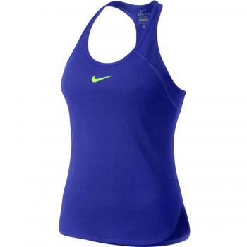 Nike W Nkct Dry Slam Tank Camiseta de Tenis, Mujer, Azul